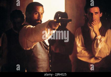 ROBERT DE NIRO, AIDEN QUINN, DER MISSION, 1986 Stockfoto