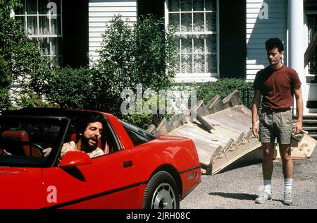 JOE MANTEGNA, Tom Hanks, DAS GELD GRUBE, 1986 Stockfoto