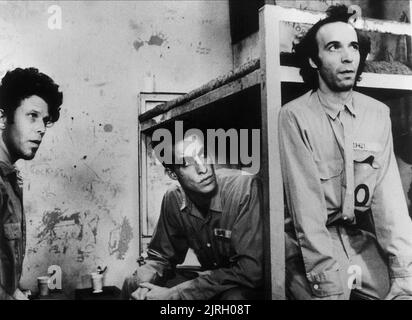 TOM Waits, John Lurie, Roberto Benigni, RECHTS, 1986 Stockfoto