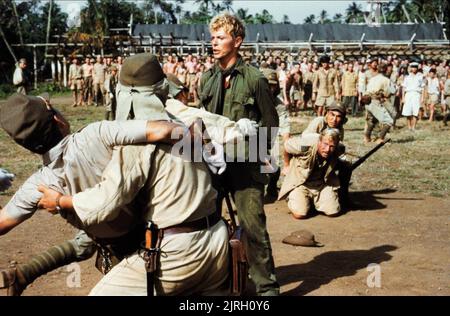 RYUICHI SAKAMOTO, DAVID BOWIE, JACK THOMPSON, FROHE WEIHNACHTEN MR. LAWRENCE, 1983 Stockfoto