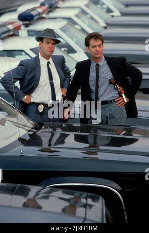 DAN AYKROYD, Tom Hanks, DRAGNET, 1987 Stockfoto