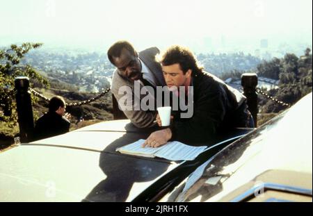 DANNY GLOVER, MEL GIBSON, Lethal Weapon 2, 1989 Stockfoto