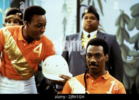 ARSENIO HALL, EDDIE MURPHY, kommen nach Amerika, 1988 Stockfoto