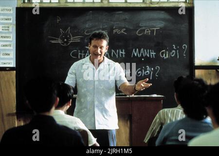 ROBIN WILLIAMS, GOOD MORNING VIETNAM, 1987 Stockfoto