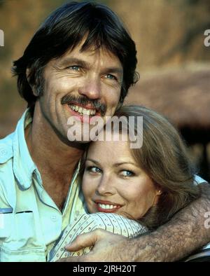 TOM SKERRITT, MICHELLE PHILLIPS, SAVAGE HARVEST, 1981 Stockfoto