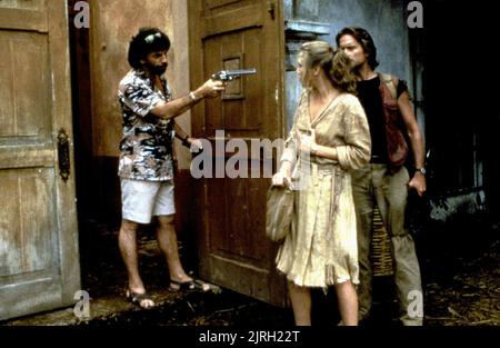 KATHLEEN TURNER, Michael Douglas, Romancing den Stein, 1984 Stockfoto