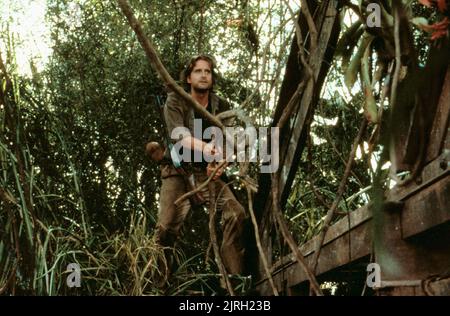 MICHAEL DOUGLAS, Romancing den Stein, 1984 Stockfoto