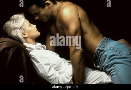 SHERILYN FENN, Richard Tyson, zwei MOON JUNCTION, 1988 Stockfoto