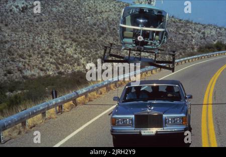 Hubschrauber, AUTO STUNT, CANNONBALL RUN II, 1984 Stockfoto