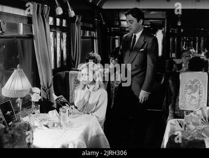 CHERYL LADD, Stuart Wilson, Romantik im Orient Express, 1985 Stockfoto