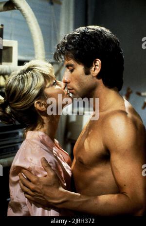 OLIVIA NEWTON-JOHN, John Travolta, zwei EINER ART, 1983 Stockfoto