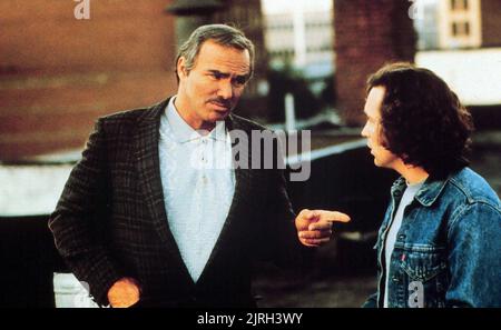 BURT REYNOLDS, CASEY SIEMASZKO, BRECHEN IN 1989 Stockfoto