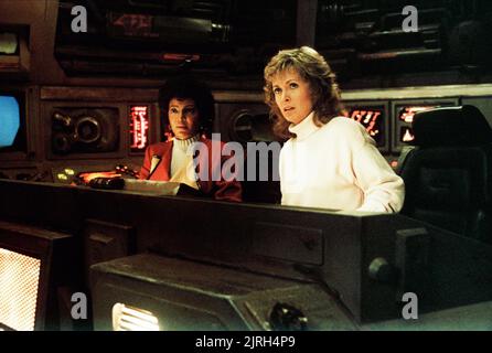 NICHELLE NICHOLS, CATHERINE HICKS, Star Trek IV: The Voyage Home, 1986 Stockfoto