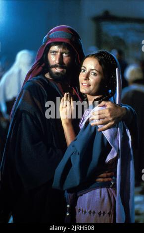 PETER STRAUSS, GIULIA PAGANO, die Antagonisten, 1981 Stockfoto