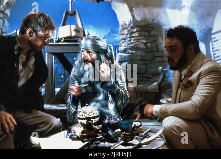 HARRISON FORD, TUTTE LEMKOW, JOHN RHYS-DAVIES, RAIDERS OF THE LOST ARK, 1981 Stockfoto