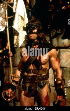 ARNOLD SCHWARZENEGGER, Conan der Barbar, 1982 Stockfoto