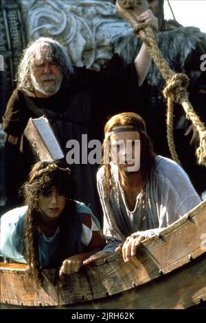 FREDDIE JONES, IMOGEN STUBBS, Tim Robbins, Erik der Wikinger, 1989 Stockfoto