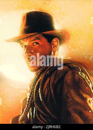 HARRISON Ford, INDIANA JONES UND DER LETZTE KREUZZUG, 1989 Stockfoto