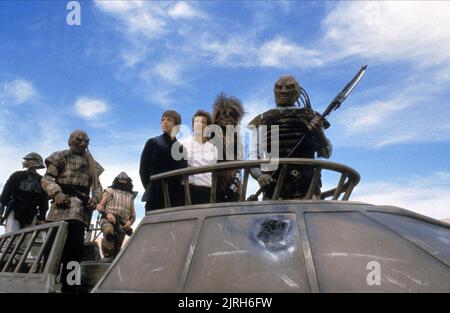 MARK HAMILL, Harrison Ford, Peter Mayhew, Star Wars: Episode VI - Die Rückkehr der Jedi-Ritter, 1983 Stockfoto