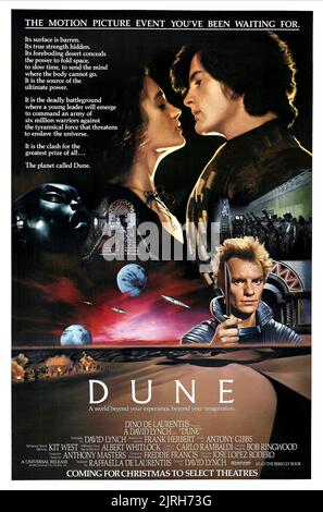 SEAN YOUNG, Kyle MACLACHLAN, Sting, Dune, 1984 Stockfoto