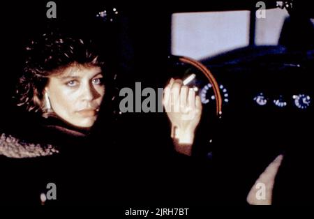 LINDA HAMILTON, SCHWARZER MOND STEIGT AUF, 1986 Stockfoto