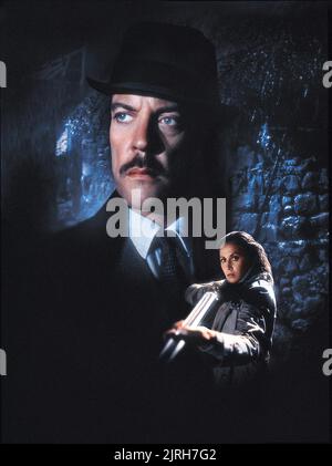 DONALD SUTHERLAND, KATE NELLIGAN, AUGE DER NADEL, 1981 Stockfoto