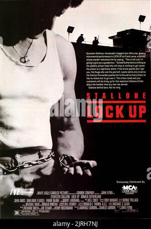 FILMPOSTER, LOCK UP, 1989 Stockfoto