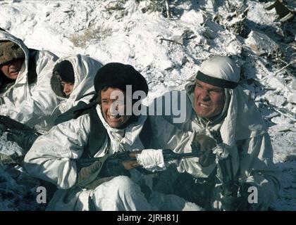 LEA THOMPSON, Patrick Swayze, rote Dämmerung, 1984 Stockfoto