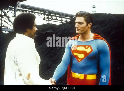 RICHARD PRYOR, Christopher Reeve, SUPERMAN III, 1983 Stockfoto