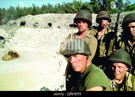 LEE MARVIN, Mark Hamill, BOBBY DI CICCO, ROBERT CARRADINE, KELLY WARD, der BIG RED ONE, 1980 Stockfoto