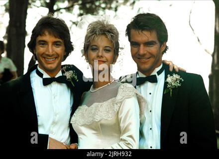 MARTIN SHORT, Meg Ryan, Dennis Quaid, INNERSPACE, 1987 Stockfoto