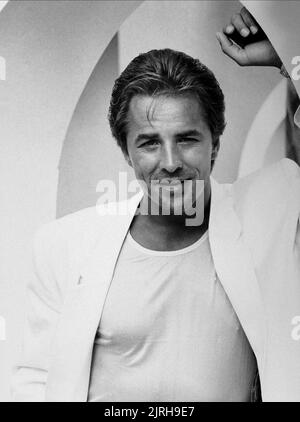 DON JOHNSON, MIAMI VICE, 1984 Stockfoto