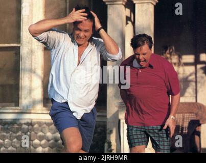 TOM HANKS, RICK DUCOMMUN, die 'Burbs, 1989 Stockfoto