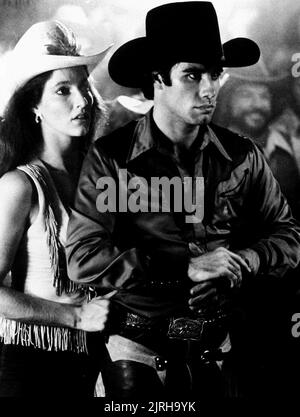 JOHN TRAVOLTA, MADOLYN SMITH, URBAN COWBOY, 1980 Stockfoto