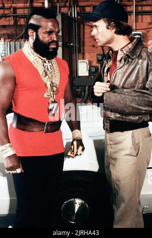 Mr.T (LAWRENCE TUREAUD), DWIGHT SHULTZ, das A-Team, 1984 Stockfoto