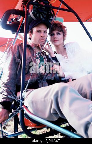 DWIGHT SCHULTZ, Wendy Fulton, das A-Team, 1984 Stockfoto