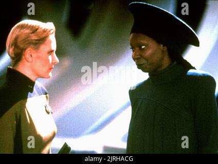 DENISE CROSBY, Whoopi Goldberg, STAR TREK: THE NEXT GENERATION, 1987 Stockfoto