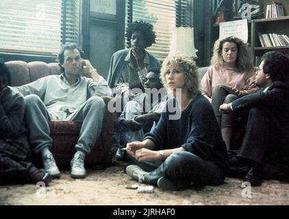 MICHAEL KEATON, Kathy Baker, CLAUDIA CHRISTIAN, sauber und nüchtern, 1988 Stockfoto