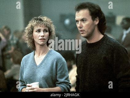 MICHAEL KEATON, Kathy Baker, sauber und nüchtern, 1988 Stockfoto