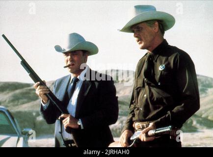 RIP TORN, Nick Nolte, Extreme Prejudice, 1987 Stockfoto