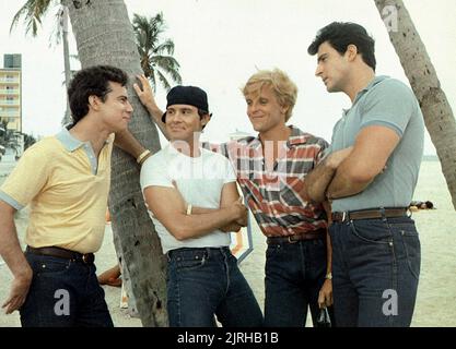 WYATT KNIGHT, CYRIL O'REILLY, ROGER WILSON, TONY GANIOS, PORKY'S II: AM NÄCHSTEN TAG, 1983 Stockfoto