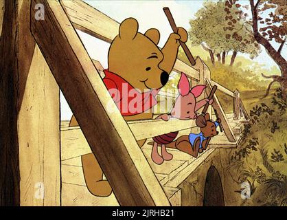 WINNIE THE POOH, Ferkel, ROO, WINNIE POOH UND EIN TAG FÜR I-AH, 1983 Stockfoto