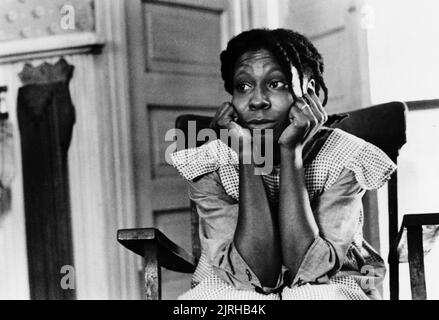 WHOOPI GOLDBERG, die Farbe LILA, 1985 Stockfoto