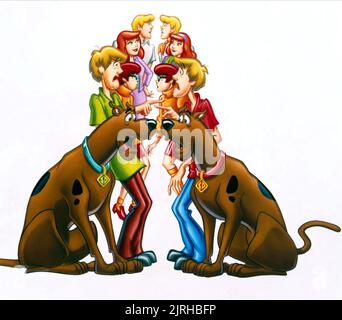 FRED, DAPHNE, VELMA, Shaggy, Scooby SCOOBY-DOO, 1985 Stockfoto