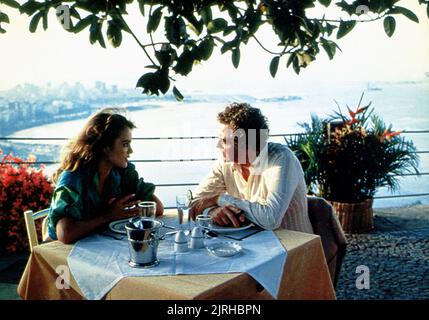 MICHAEL CAINE, MICHELLE JOHNSON, BLAME IT ON RIO, 1984 Stockfoto