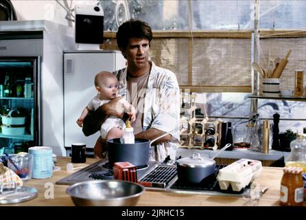 TED DANSON, Baby, DREI MÄNNER UND EIN BABY, 1987 Stockfoto