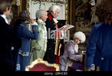 RODERICK COOK, Jeffrey Jones, Tom Hulce, Amadeus, 1984 Stockfoto