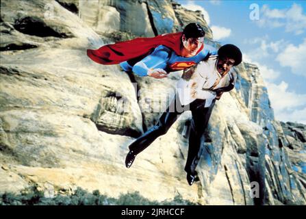 CHRISTOPHER REEVE, Richard Pryor, SUPERMAN III, 1983 Stockfoto