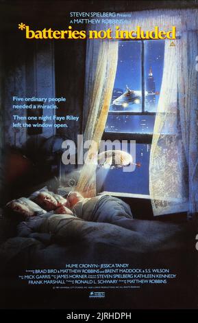 HUME CRONYN, Jessica Tandy, Plakat, BATTERIEN NICHT IM LIEFERUMFANG ENTHALTEN, 1987 Stockfoto