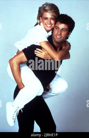 OLIVIA NEWTON-JOHN, John Travolta, zwei EINER ART, 1983 Stockfoto